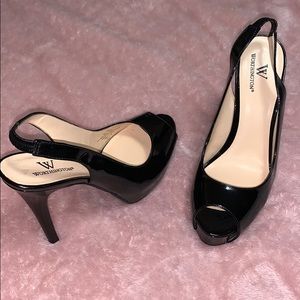 Black Worthington Heel